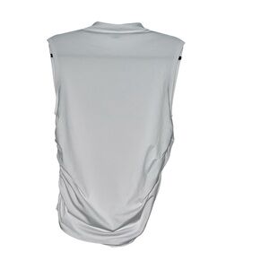 Jason Wu Sleeveless Mock Neck Rouged Sides Size Medium